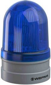261.510.60, EvoSIGNAL Midi Series Blue Beacon, 115 230 V ac, Base Mount, LED Bulb