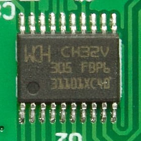 Фото 1/3 Микроконтроллер CH32V305FBP6