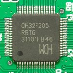 CH32F205RBT6, микроконтроллер 32бит Cortex-M3