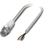 1403948, Male 4 way M12 to Sensor Actuator Cable, 3m