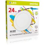 Встраиваемый (LED) светильник DL Smartbuy-24w/6500K/IP40 (SBL-DL-24-65K)/20