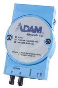ADAM-6541/ST-AE, Media Converters Ethernet to M-Mode ST Type Fiber-optic Converter