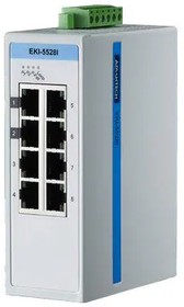 EKI-5528I-AE, Managed Ethernet Switches ProView,8-port 10/100Mbps Ind. Switch,-40-75