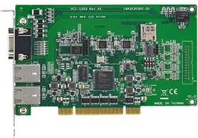 PCI-1203-06AE, Ethernet Modules 2-port 6-Axis EtherCAT Universal PCI Ma