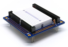 Bread Board - PHPoC Shield, Макетная плата для прототипирования устройств совместима с платформами PHPoC Black/Blue