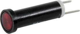 44-NKR120-CR0, PMI .250" LED 120V TAB CLEAR RED 99AC1915