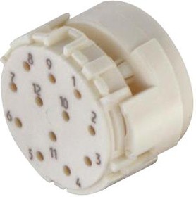 09151123001, SENSOR CONN INSERT, M23, PIN, 12POS