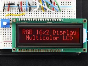 399, Display Development Tools RGB Backlight Negative LCD 16x2
