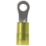 PN12-8HDR-L, Ring Tongue Terminal 12-16AWG Copper Yellow 26.92mm Tin Bottle