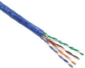 Фото 1/3 1752A 0061000, Multi-Conductor Cables 24AWG 4PR UNSHLD 1000ft SPOOL LT BLUE