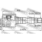 0111-ACV40RH, Шрус внутренний правый 26x40x24