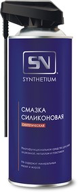 Фото 1/7 Смазка силиконовая Synthetium SN-4615 аэрозоль с умным распылителем 520 мл