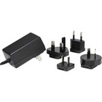 SMM30-5-K-P5, Wall Mount AC Adapters ac-dc, 5 Vdc, 4 A, SW, multi-blade ...