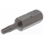 2607001604, Torx Screwdriver Bit, T10 Tip, 25 mm Overall