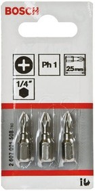 2607001508, Phillips Screwdriver Bit, PH1 Tip