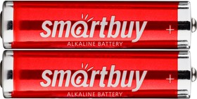 Фото 1/5 Батарейка алкалиновая Smartbuy LR6/2SB (60/600) (SBBA-2A02SB)