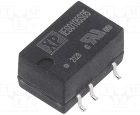 Фото 1/3 IES0105S05, Isolated DC/DC Converters - SMD DC-DC, 1W, Unregulated, SMD