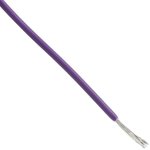 1855/19 VI001, Hook-up Wire 22AWG 7/30 PVC 1000ft SPOOL VIOLET