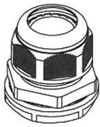 Фото 1/2 GC1000-F, Cable Glands, Strain Reliefs & Cord Grips Cable gland .56-1.99 40mm dia