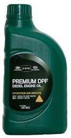0520000120, Масло моторное Hyundai Premium DPF Diesel 5W-30, 1л