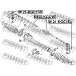 0122-KGC15, Тяга ру | перед прав/лев |