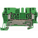 1608670000, 2-Way ZPE 6 Earth Terminal Block, 20 8 AWG Wire, Clamp, Wemid Housing