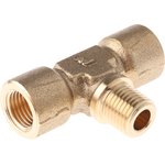 0158 13 13, Brass Pipe Fitting, Tee Threaded Branch Tee ...