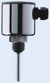 902810/20-1001-2- 6-100-104-26/305,, PT100 RTD Sensor, 6mm Dia, 100mm Long, 3 Wire, G1/2, Class B +250°C Max