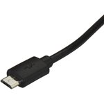 USB2CUB1M, USB 2.0 Cable, Male USB C to Male Micro USB B USB-C to USB Mini-B ...