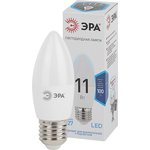 Лампочка светодиодная ЭРА STD LED B35-11W-840-E27 E27 / Е27 11Вт свеча ...