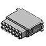 KN01L12SGW, Heavy Duty Power Connectors Conn Socket insulator block 12 pos #12 ...
