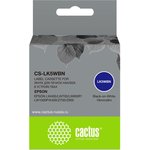Картридж ленточный Cactus CS-LK5WBN черный для Epson LW300/LW400/LW700/ ...
