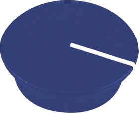 C151 BLUE, 15mm Blue Potentiometer Knob Cap, C151 BLUE