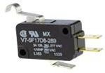 V7-5F17D8-289, Basic / Snap Action Switches V-BASIC SW SPDT 3A 250VAC SIMULAT ROLL