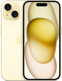 Фото 1/4 Смартфон Apple iPhone 15 512Gb Yellow (MTLR3ZA/A)