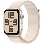 Смарт-часы Apple Watch SE 2023 A2723 44мм OLED корп.сияющая звезда Sport Loop рем.сияющая звезда разм.брасл.:O/S (MRE63LL/A)