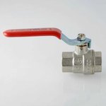 AAV214004, Кран шар. BASE, стальная рукоятка 1/2" вн.-вн.