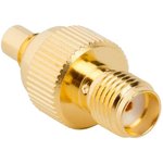 242176, SMA-SMC Adapter 0Hz to 10GHz 50Ohm ST RCP/RCP Gold