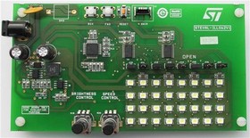 Фото 1/3 STEVAL-ILL062V1, LED Lighting Development Tools High brightness LED array driver based on STP16CPC26