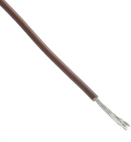 6716 BR005 Alpha Wire  Alpha Wire EcoWire Series Brown 1.3 mm²