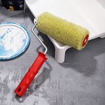 89-0001, Валик полиакрил зеленый, ворс 18 мм, ширина ролика 180 мм, ø 42 мм ...