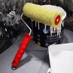 89-0001, Валик полиакрил зеленый, ворс 18 мм, ширина ролика 180 мм, ø 42 мм ...