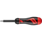 MDR915, 1/4 in Hexagon Phillips, Pozidriv, Slotted, Torx Ratchet Screwdriver ...