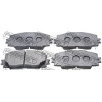 0101-NSP130F, 0101-NSP130F_колодки дисковые передние!\ Toyota Prius 1.8 Hybrid ...