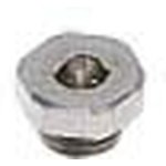 0222 19 00, M5 x 0.8 Brass Plug Fitting for 2.5mm