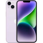 Смартфон Apple A2884 iPhone 14 128Gb фиолетовый моноблок 3G 4G 2Sim 6.1" iOS 17 ...