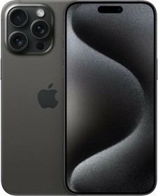 Фото 1/8 Смартфон Apple iPhone 15 Pro Max 256Gb, A3105, черный титан