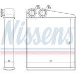 72206, Радиатор отопителя NISSAN: MICRA (K12) 1.0 16V/1.2 16V/1.4 16V/1.5 ...