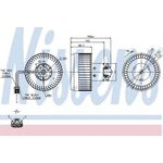 87036, Вентилятор отопителя VOLVO S80/S60/V70/XC70/XC90