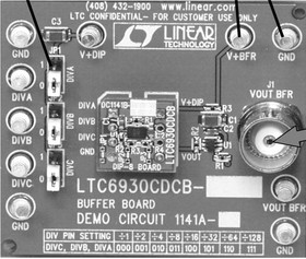 DC1141A-C, Clock & Timer Development Tools LTC6930CDCB-7.37 DEMO BOARD